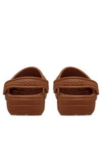 Crocs Klapki Classic 10001 Brązowy. Kolor: brązowy