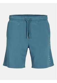 Jack & Jones - Jack&Jones Szorty sportowe Gordon 12248831 Niebieski Regular Fit. Kolor: niebieski. Materiał: syntetyk. Styl: sportowy