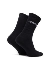 JACQUEMUS Skarpety długie 21H213AC003-5000 Czarny. Kolor: czarny. Materiał: materiał, bawełna #3