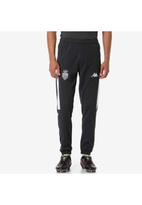 Kappa - Spodnie dresowe AS Monaco Arufinzip 8 2024/25. Kolor: szary, biały, wielokolorowy. Materiał: dresówka. Sport: piłka nożna #1