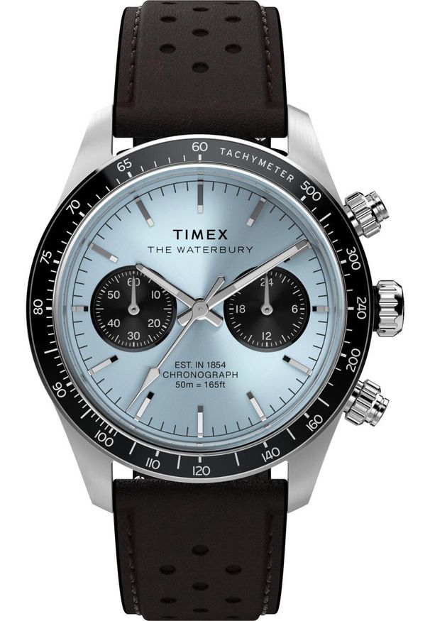 Zegarek Timex Zegarek męski Timex TW2Y70600 brązowy. Kolor: brązowy