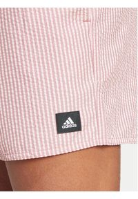 Adidas - adidas Szorty kąpielowe Stripey Classics IX9677 Różowy Regular Fit. Kolor: różowy. Materiał: syntetyk #4
