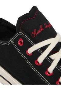 Converse Trampki Chuck Taylor All Star Lift Platform Hearts A19059C Czarny. Kolor: czarny. Materiał: materiał. Obcas: na platformie #4