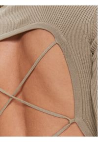 Guess Sweter Marie W4RR24 Z3C71 Beżowy Regular Fit. Kolor: beżowy. Materiał: bawełna #2
