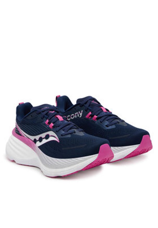 Saucony Buty do biegania Hurricane 24 S10933 Granatowy. Kolor: niebieski. Materiał: materiał