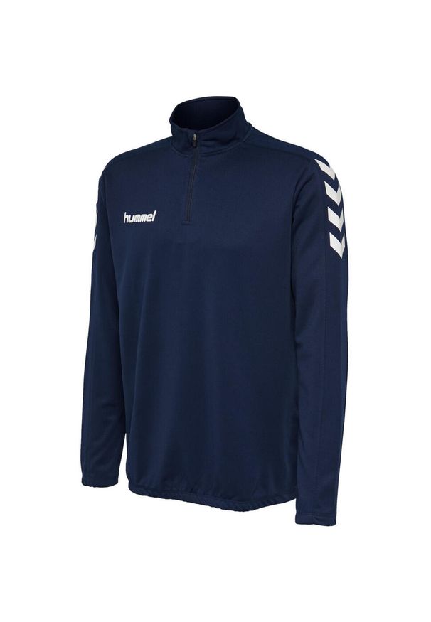 Bluza piłkarska dla dzieci Hummel Core Kids 1/2 Zip Sweat. Kolor: niebieski. Sport: piłka nożna