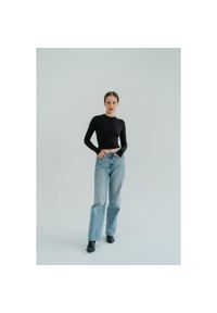 MOONHOLI - Longsleeve do jogi damski Moonholi Vogue z długim rękawem. Kolor: czarny. Długość rękawa: długi rękaw. Długość: długie. Sport: joga i pilates