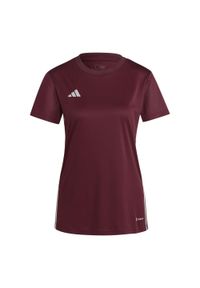 Puma - Koszulka damska adidas Tabela 23 Jersey. Typ kołnierza: polo. Kolor: czerwony, wielokolorowy, brązowy, biały. Materiał: jersey. Sport: piłka nożna #1