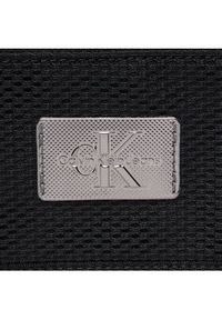 Calvin Klein Jeans Saszetka Tagged Flap Camera Bag22 K50K511386 Czarny. Kolor: czarny. Materiał: skóra