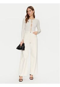 Guess Kardigan W5RR17 Z34O0 Biały Regular Fit. Kolor: biały. Materiał: wiskoza #5