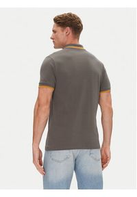 Save The Duck Polo DR0136M BATE20 Szary Regular Fit. Typ kołnierza: polo. Kolor: szary. Materiał: bawełna #4