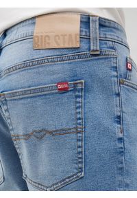Big-Star - Szorty męskie jeansowe niebieskie Aden 255. Kolor: niebieski. Materiał: jeans. Sezon: lato. Styl: wakacyjny, klasyczny, elegancki #6