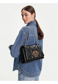 Love Moschino - LOVE MOSCHINO Torebka JC4041PP1NLC0000 Czarny. Kolor: czarny. Materiał: skórzane