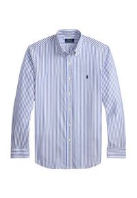 Polo Ralph Lauren Koszula 710B15595008 Niebieski Custom Fit. Typ kołnierza: polo. Kolor: niebieski. Materiał: bawełna #6