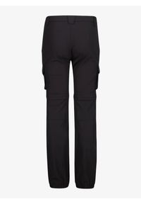 Spodnie dla dzieci CMP Pulse Zip Off Pant. Kolor: czarny. Sport: turystyka piesza