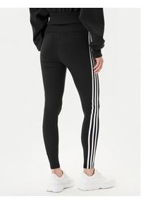 Adidas - adidas Legginsy adicolor 3-Stripes JX5242 Szary Slim Fit. Kolor: szary. Materiał: bawełna #3
