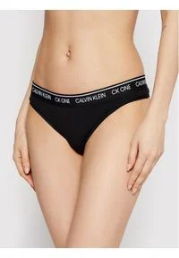 Calvin Klein Underwear Stringi 000QF5733E Czarny. Kolor: czarny #1