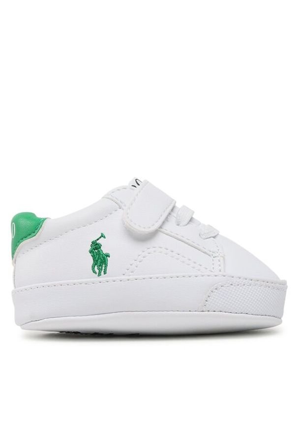 Polo Ralph Lauren Sneakersy Theron V Ps Layette RL100719 Biały. Kolor: biały