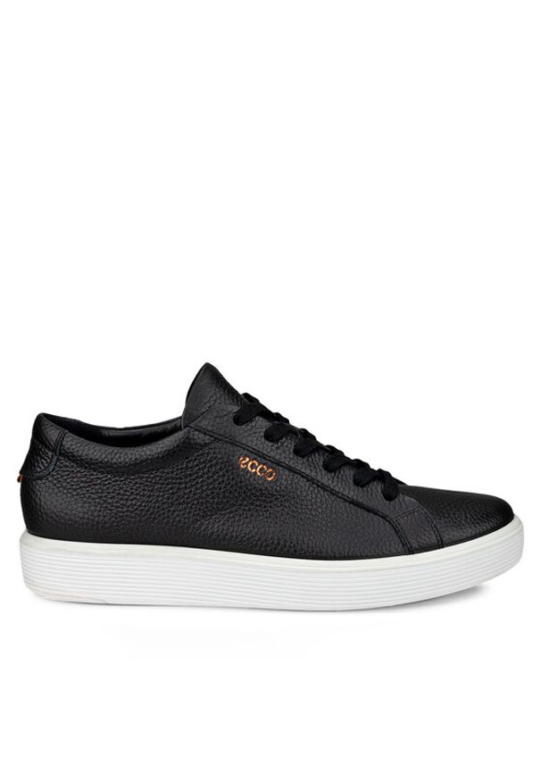 ecco - ECCO Sneakersy Soft 60 W Shoe . Delete 21920301001 Czarny. Kolor: czarny. Materiał: skóra