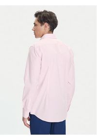 BOSS Koszula H-Hank 50469345 Różowy Slim Fit. Kolor: różowy. Materiał: bawełna