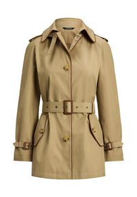 Lauren Ralph Lauren - LAUREN RALPH LAUREN Trencz 297979525001 Beżowy Regular Fit. Kolor: beżowy. Materiał: bawełna, syntetyk #4