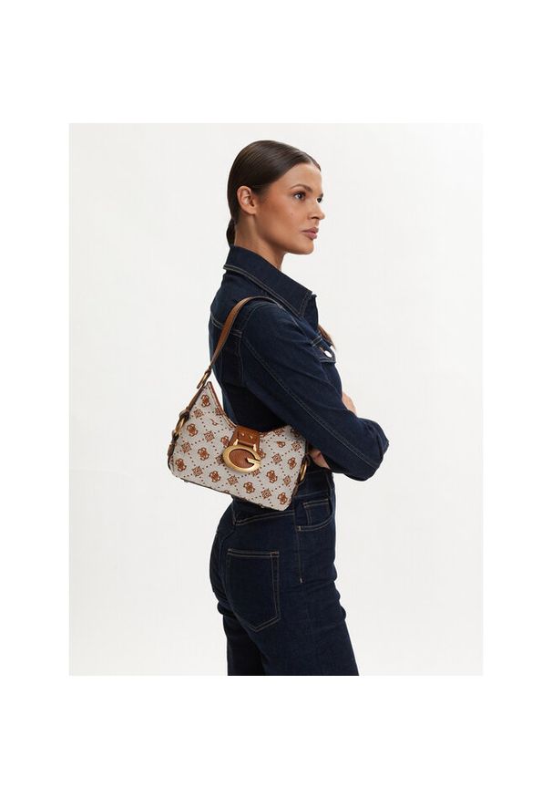 Torebka Guess. Kolor: brązowy