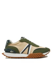 Lacoste Sneakersy 748SMA0064 Khaki. Kolor: brązowy. Materiał: materiał