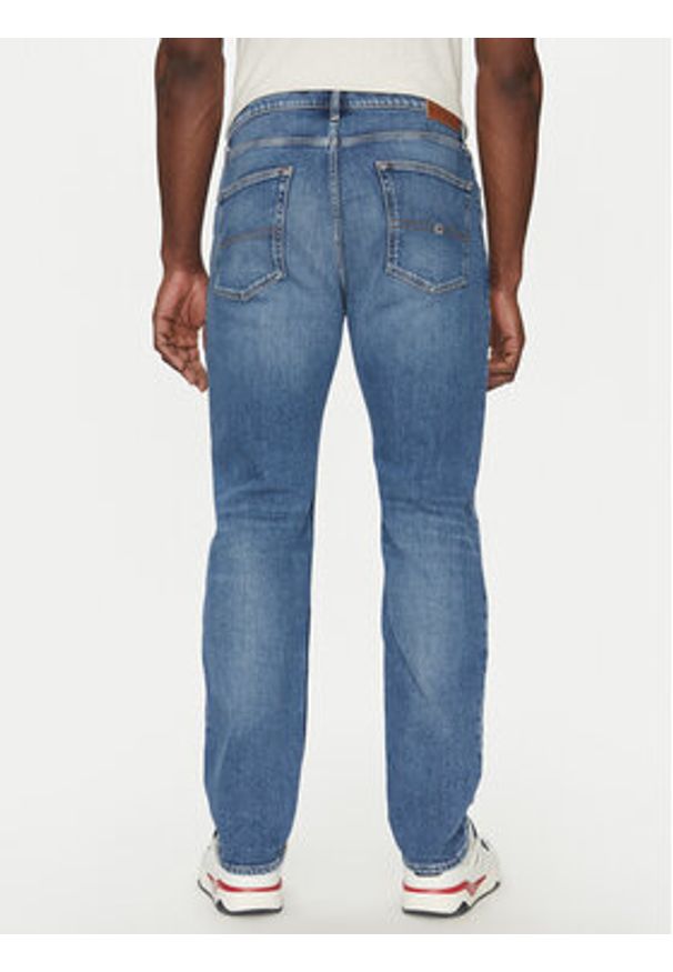 Tommy Jeans Jeansy Ryan DM0DM21011 Niebieski Slim Fit. Kolor: niebieski