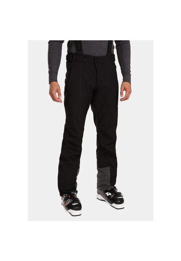 Spodnie narciarskie Kilpi Rhea. Kolor: czarny. Materiał: softshell. Sezon: zima. Sport: narciarstwo