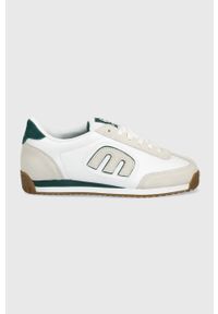 Etnies sneakersy kolor biały. Nosek buta: okrągły. Zapięcie: sznurówki. Kolor: biały. Materiał: guma