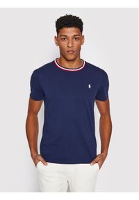 T-Shirt Polo Ralph Lauren. Typ kołnierza: polo. Kolor: niebieski #1