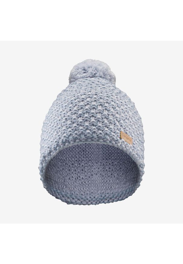 WEDZE - Czapka narciarska dla dorosłych Wedze Timeless. Kolor: wielokolorowy, niebieski, szary. Materiał: akryl, materiał. Sezon: zima. Styl: sportowy