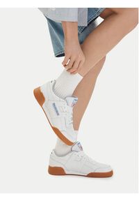 Reebok Sneakersy EO-WORKOUT PLUS 100244868 Biały. Kolor: biały. Materiał: skóra. Model: Reebok Workout #8