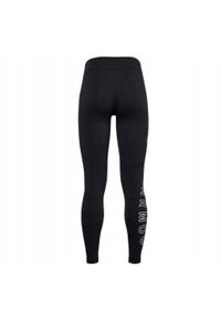 Under Armour - Legginsy Dziecięce Favorite. Kolor: czarny. Styl: sportowy