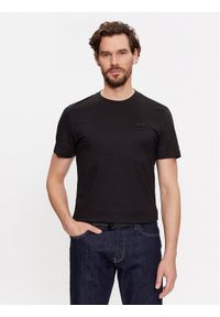 Calvin Klein T-Shirt Smooth Cotton T-Shirt K10K112229 Czarny Regular Fit. Kolor: czarny. Materiał: bawełna