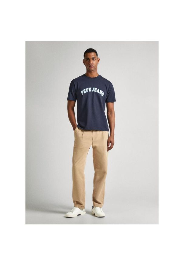 Koszulka Pepe Jeans Clement. Kolor: niebieski