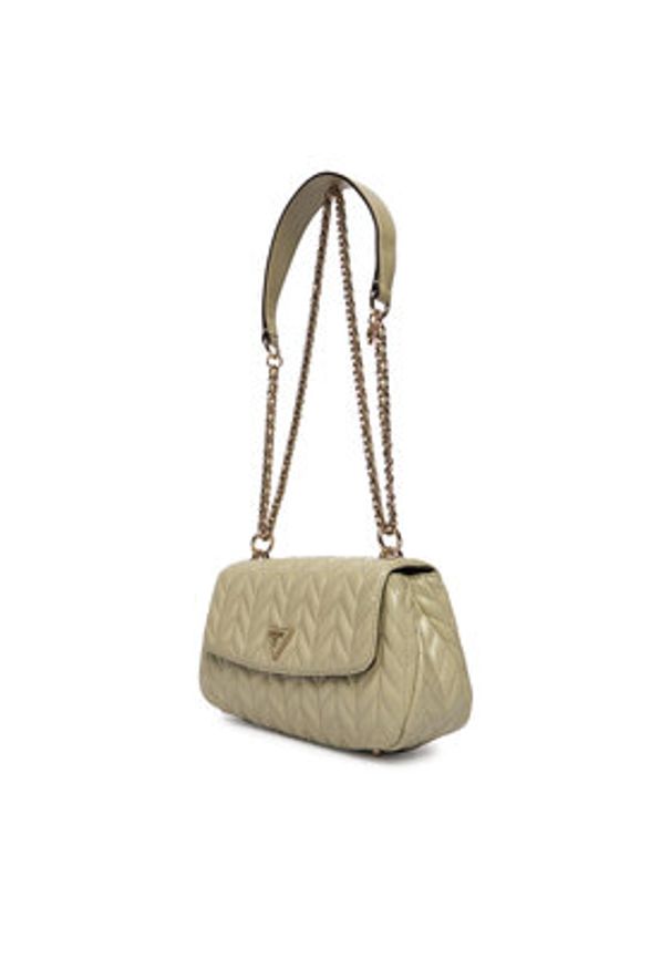 Guess Torebka Cheryl HWTQ97 20210 Zielony. Kolor: zielony. Materiał: skórzane