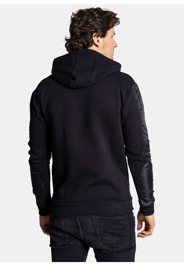 Bluza z kapturem męska Ellesse Mucchio Regular Fit Czarny. Typ kołnierza: kaptur. Kolor: czarny. Wzór: kolorowy. Sezon: lato. Styl: street