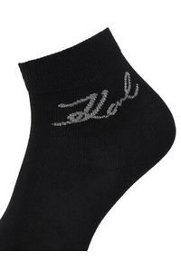 Karl Lagerfeld - KARL LAGERFELD Skarpety długie A4W47032 Czarny. Kolor: czarny. Materiał: bawełna #4