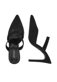 DeeZee Klapki HT78401-7 Czarny. Kolor: czarny. Materiał: materiał #2