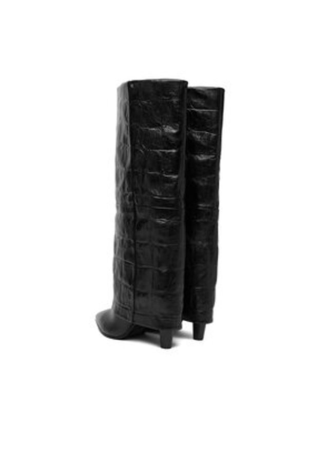 Bronx Kozaki Jad-Ey 14348-WE Czarny. Kolor: czarny. Materiał: skóra