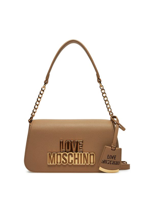 Love Moschino - Torebka LOVE MOSCHINO. Kolor: brązowy