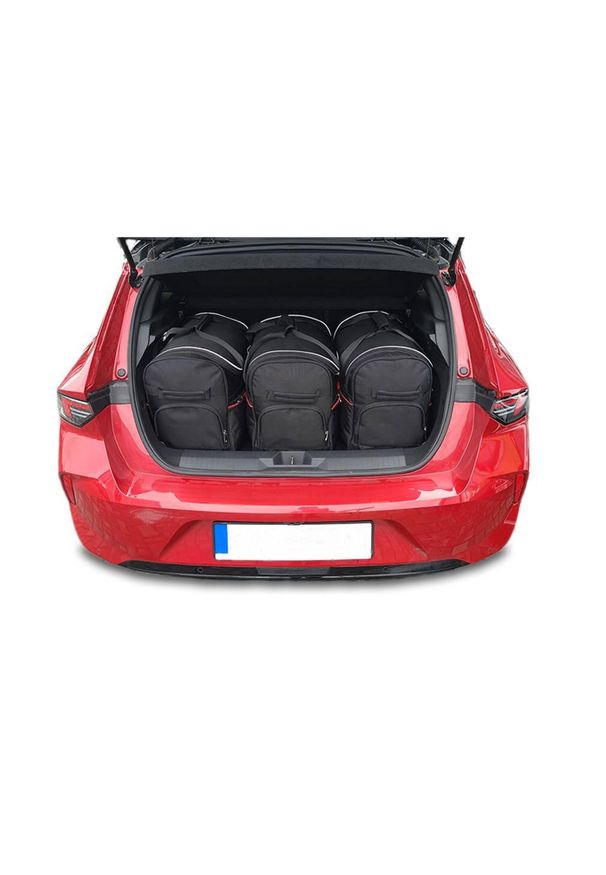 KJUST - Torby Do Bagażnika Opel Astra Hatchback Phev 2021+ 3Szt Kjust. Kolor: czarny. Styl: sportowy