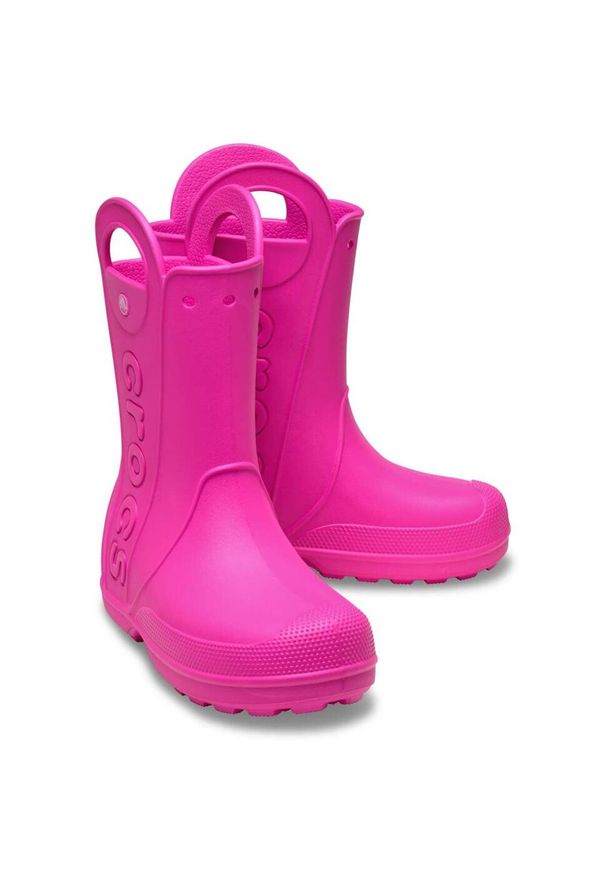 Crocs Buty przeciwdeszczowe Handle It. Kolor: różowy