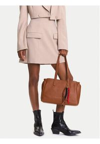 Love Moschino - LOVE MOSCHINO Torebka JC4306PP0MK1120A Brązowy. Kolor: brązowy. Materiał: skórzane