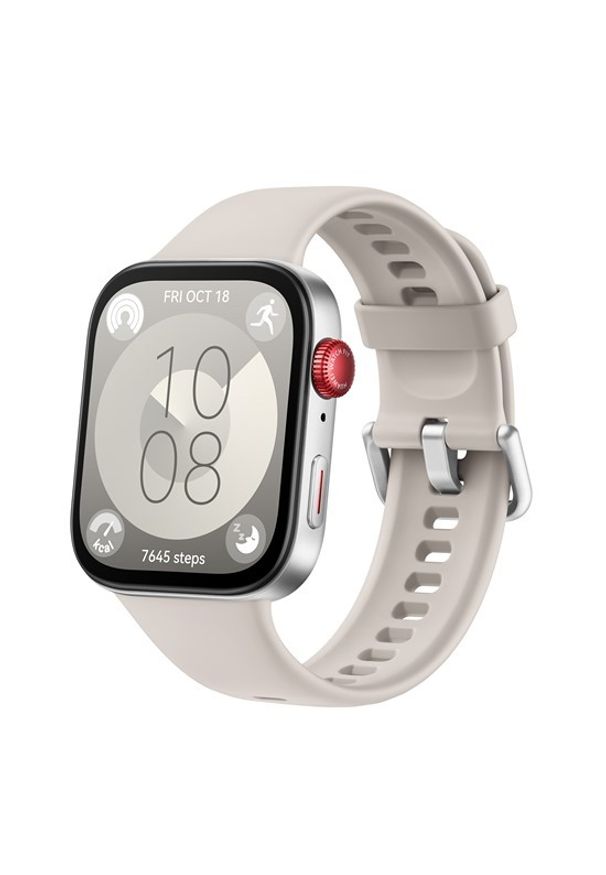 HUAWEI - Smartwatch Huawei Watch Fit 3 Biały. Rodzaj zegarka: smartwatch. Kolor: biały. Styl: elegancki, wakacyjny, sportowy