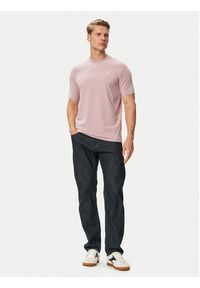 Karl Lagerfeld - KARL LAGERFELD T-Shirt 755750 563221 Różowy Regular Fit. Typ kołnierza: dekolt w karo. Kolor: różowy. Materiał: bawełna #4