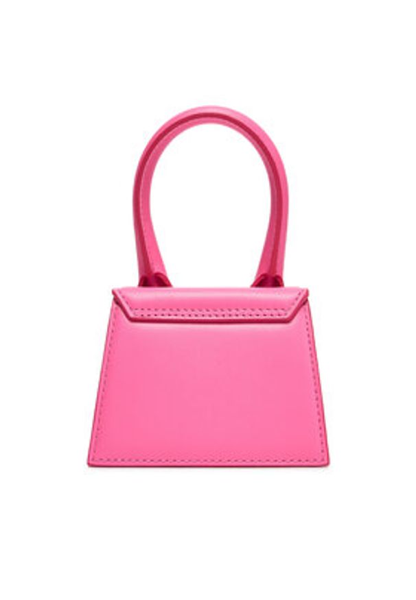 JACQUEMUS Torebka Le Chiquito 22E213BA001-3060 Różowy. Kolor: różowy. Materiał: skórzane
