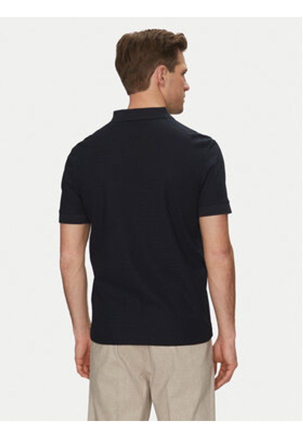 JOOP! Polo 17 JJ-34Brody 30045546 Granatowy Modern Fit. Typ kołnierza: polo. Kolor: niebieski. Materiał: bawełna