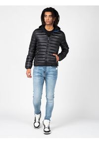 Plein Sport Kurtka | UPPS103 | Mężczyzna | Czarny. Okazja: na co dzień. Kolor: czarny. Materiał: poliester. Wzór: nadruk, aplikacja. Styl: sportowy #6